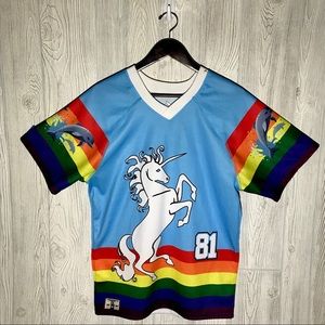 Rare Unicorn Dolphin Rainbow Jersey